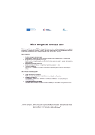 Místní energetická koncepce obce