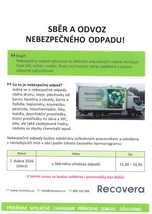 Svoz nebezpečného odpadu